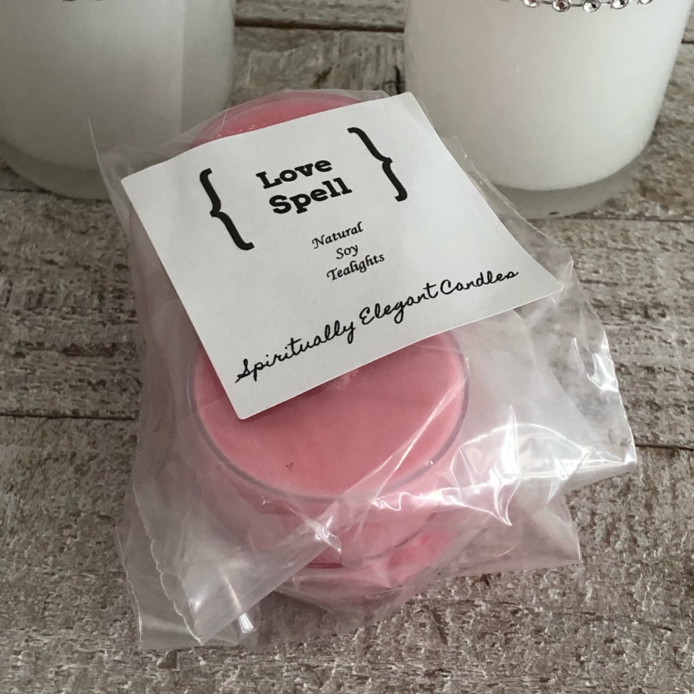 Love 💕 Spell Soy Tealights | 4 Pack